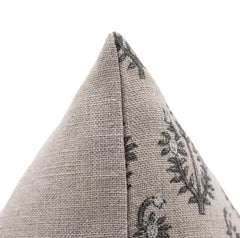 Neelgagan Floral Thick Linen Pillow Case