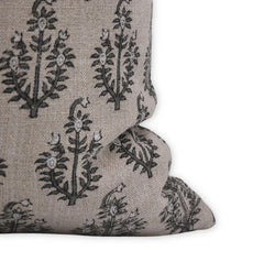 Neelgagan Floral Thick Linen Pillow Case