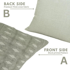 Handcrafted Elegant Pillow Cover - Omji