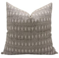 Handmade Gray Thick Linen Throw Cover - Omji