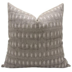 Handmade Gray Thick Linen Throw Cover - Omji