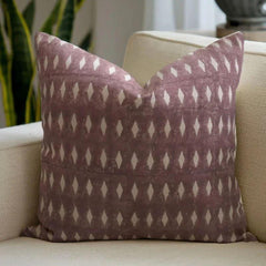 Handmade Brown Linen Pillow Cover - Omji