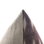 Handmade Brown Linen Pillow Cover - Omji