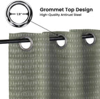 Handmade Floral Blackout Grommet Curtains - Omgi