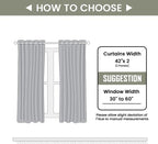 Handmade Floral Blackout Grommet Curtains - Omgi