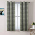 Handmade Floral Blackout Grommet Curtains - Omgi