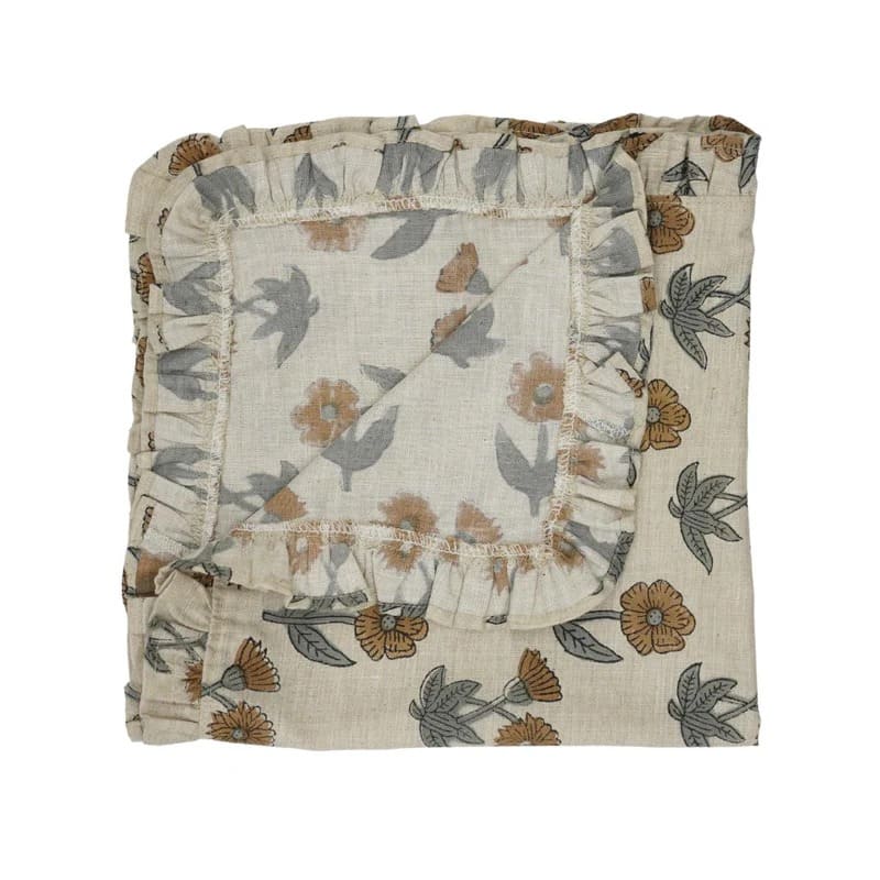 Handcrafted Decorative Frill Table Napkins – Kirti