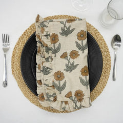 Handcrafted Decorative Frill Table Napkins – Kirti
