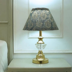 Handblock Neelgagan Linen Adjustable Lampshade