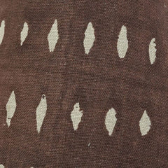 Handmade Brown Floral Linen Lampshades - Omji