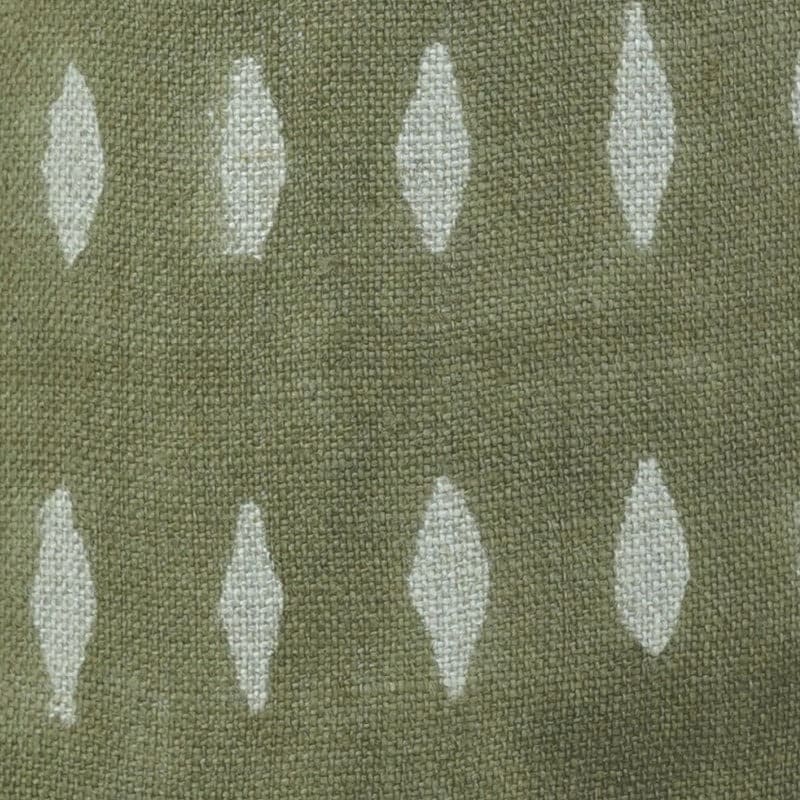 Indian Print Omji Lampshades in Thick Linen