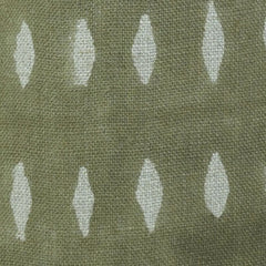Indian Print Omji Lampshades in Thick Linen