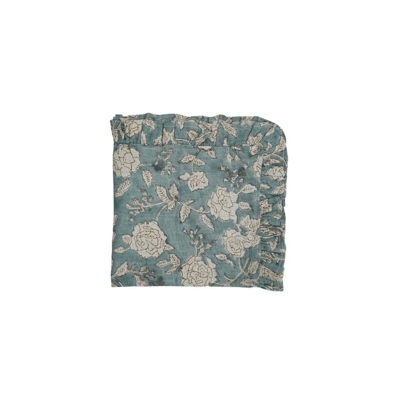 Pure Linen Wavy Frill Table Napkins - Rameshwaram