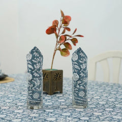 Indian Shilong Floral Dining Table Cover