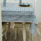 Indian Shilong Floral Dining Table Cover