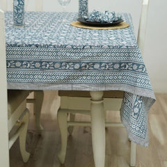 Indian Shilong Floral Dining Table Cover