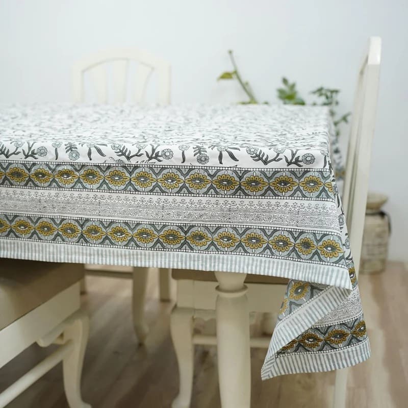Indian Cotton Kitchen Table Cover - Sehjan