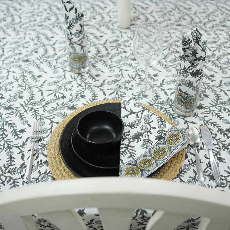 Indian Cotton Kitchen Table Cover - Sehjan