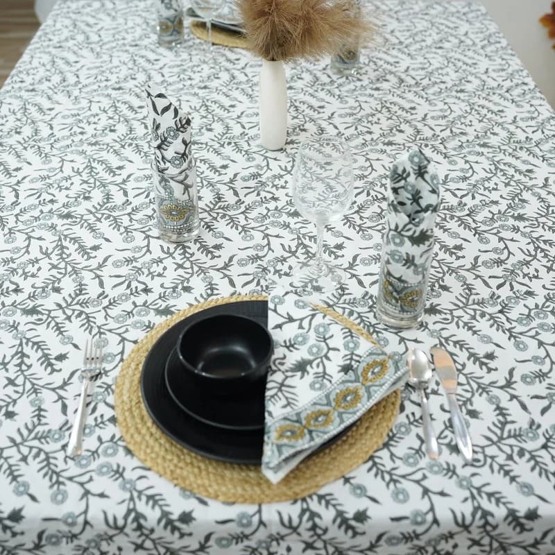 Indian Cotton Kitchen Table Cover - Sehjan