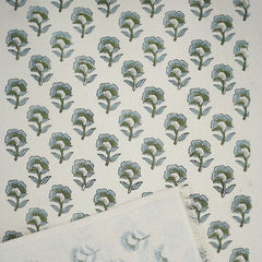 Handmade Green Waffle Mini Towels - Rohini
