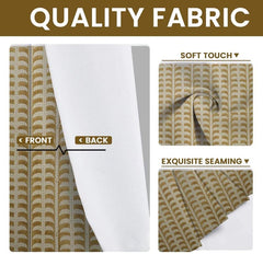 Handmade Garud Linen Ring Top Curtains