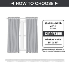 Handmade Garud Linen Ring Top Curtains