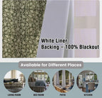 Indian Thick Linen Grommet Curtains - Pishta