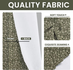 Indian Thick Linen Grommet Curtains - Pishta