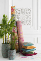 Sachse Teal Pleated Accent Pillow-2