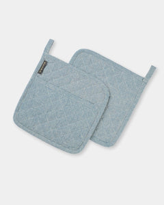 Quilted Potholders, Set of 2