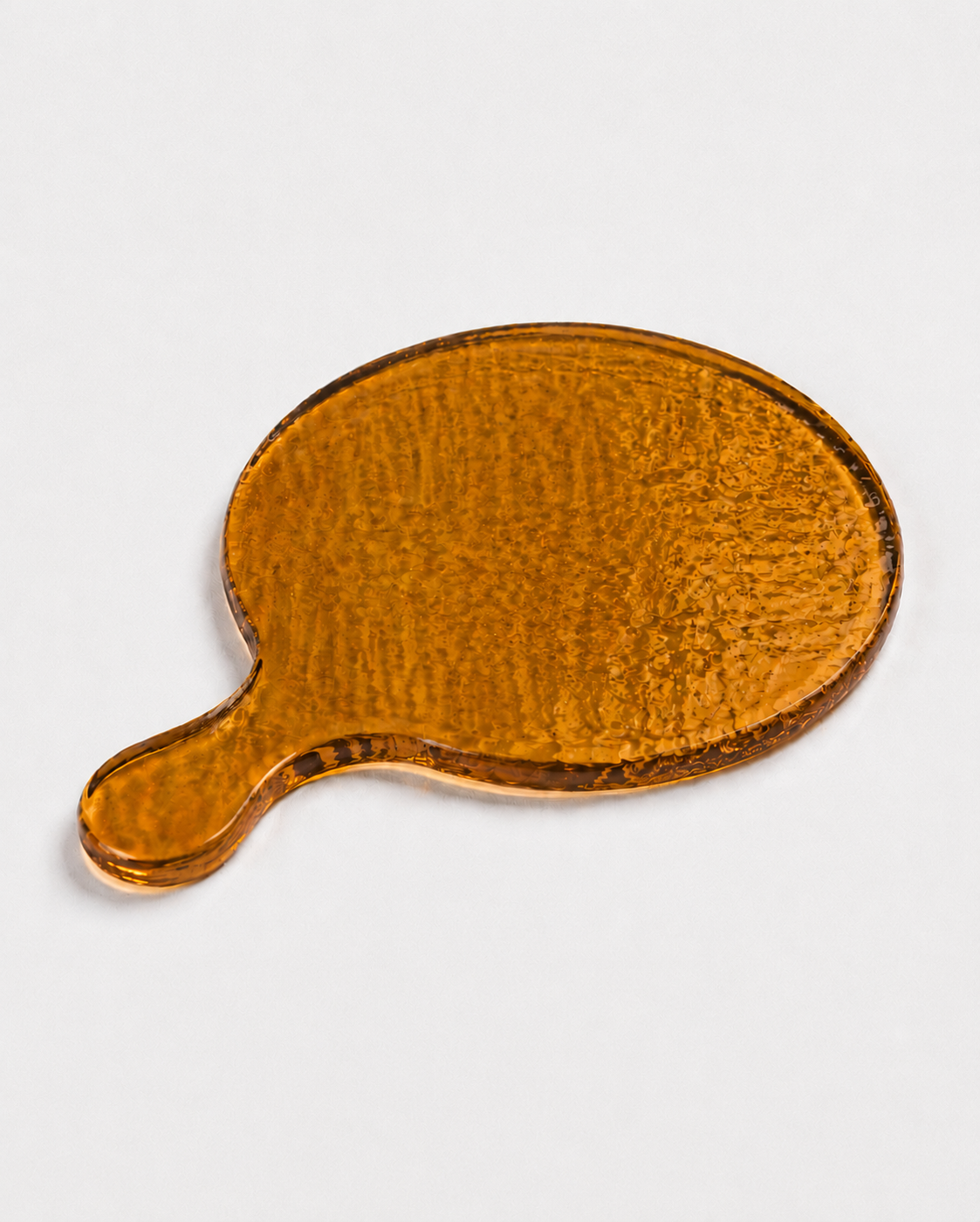Hammered Glass Round Serving Boards-3