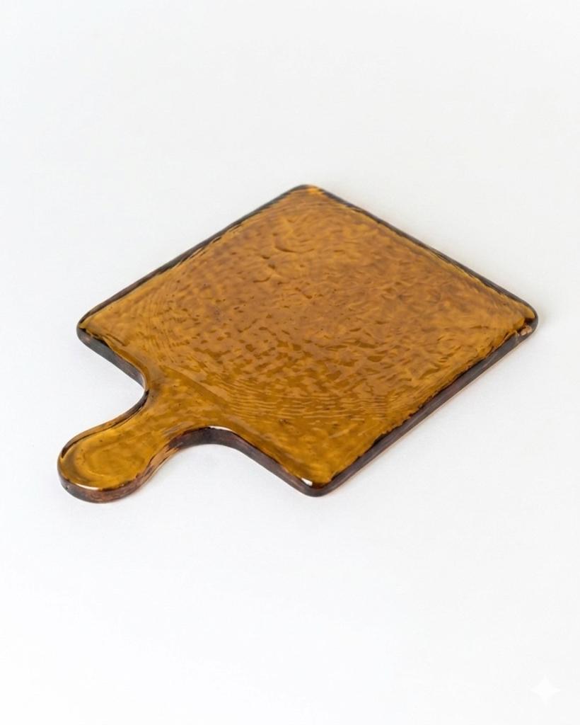 Hammered Glass Square Serving Boards-5