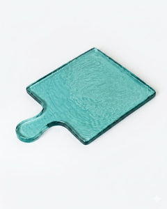 Hammered Glass Square Serving Boards-0