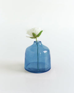 Bella Handblown Hammered Bud Vase-6