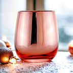 Cozy Winter Day Candle Rose Gold
