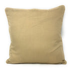 DaDa Bedding Elegant Golden Persian Style Rug Floral Tapestry Throw Pillow Covers 16" x 16"-3