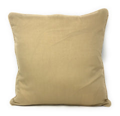 DaDa Bedding Elegant Golden Persian Style Rug Floral Tapestry Throw Pillow Covers 16" x 16"-3