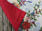 DaDa Bedding Set of 4-Pieces Tropical Sky Blue Birds Floral Tapestry Dining Table Placemats 13” x 19” (18116)-4