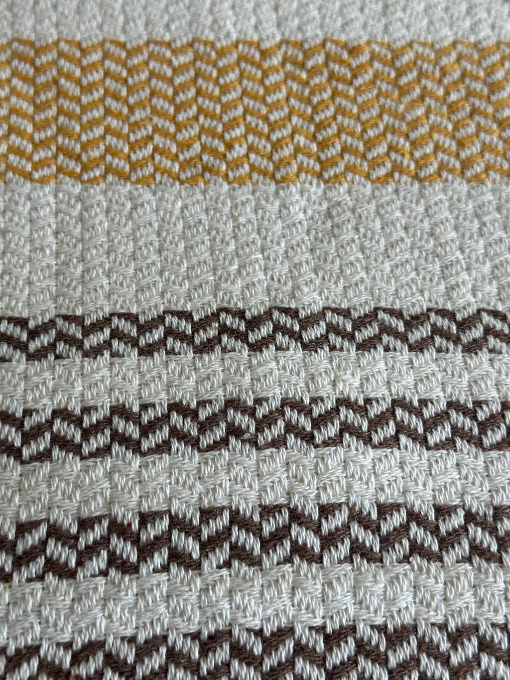 COTTON BROWN POM POM BEDSPREAD-4