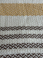 COTTON BROWN POM POM BEDSPREAD-4
