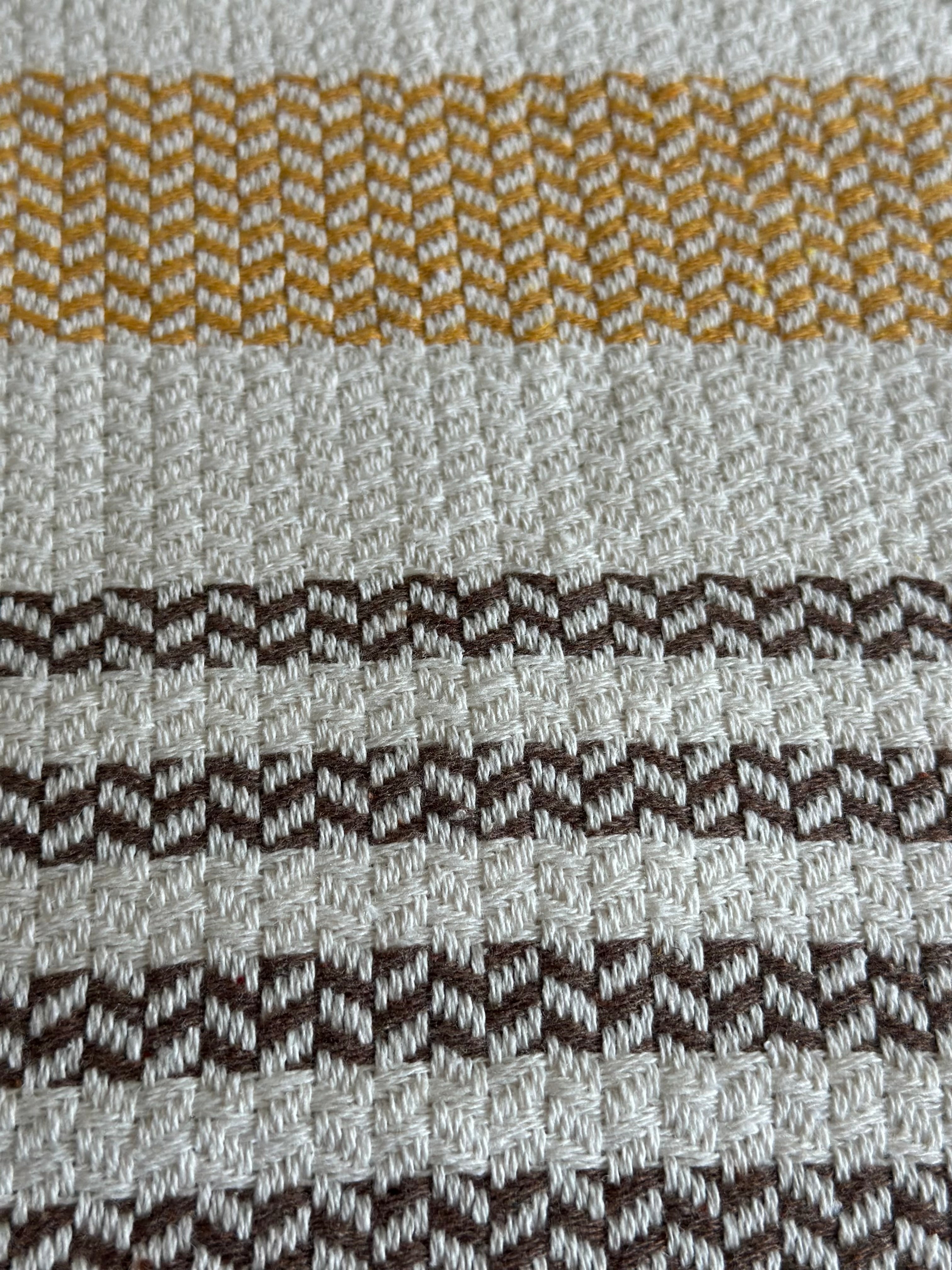 COTTON BROWN POM POM BEDSPREAD-4