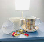 CUP OF TEA Luxury Candle White Tea Scent Calming Relaxing