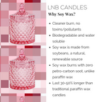 LOVE Scented Candle Home Decor Designer Inspired by Romance