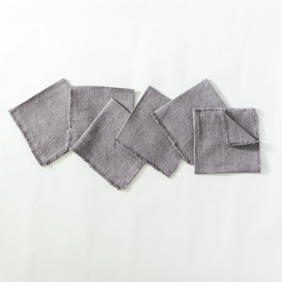 Stone Washed Linen Cocktail Napkin-3