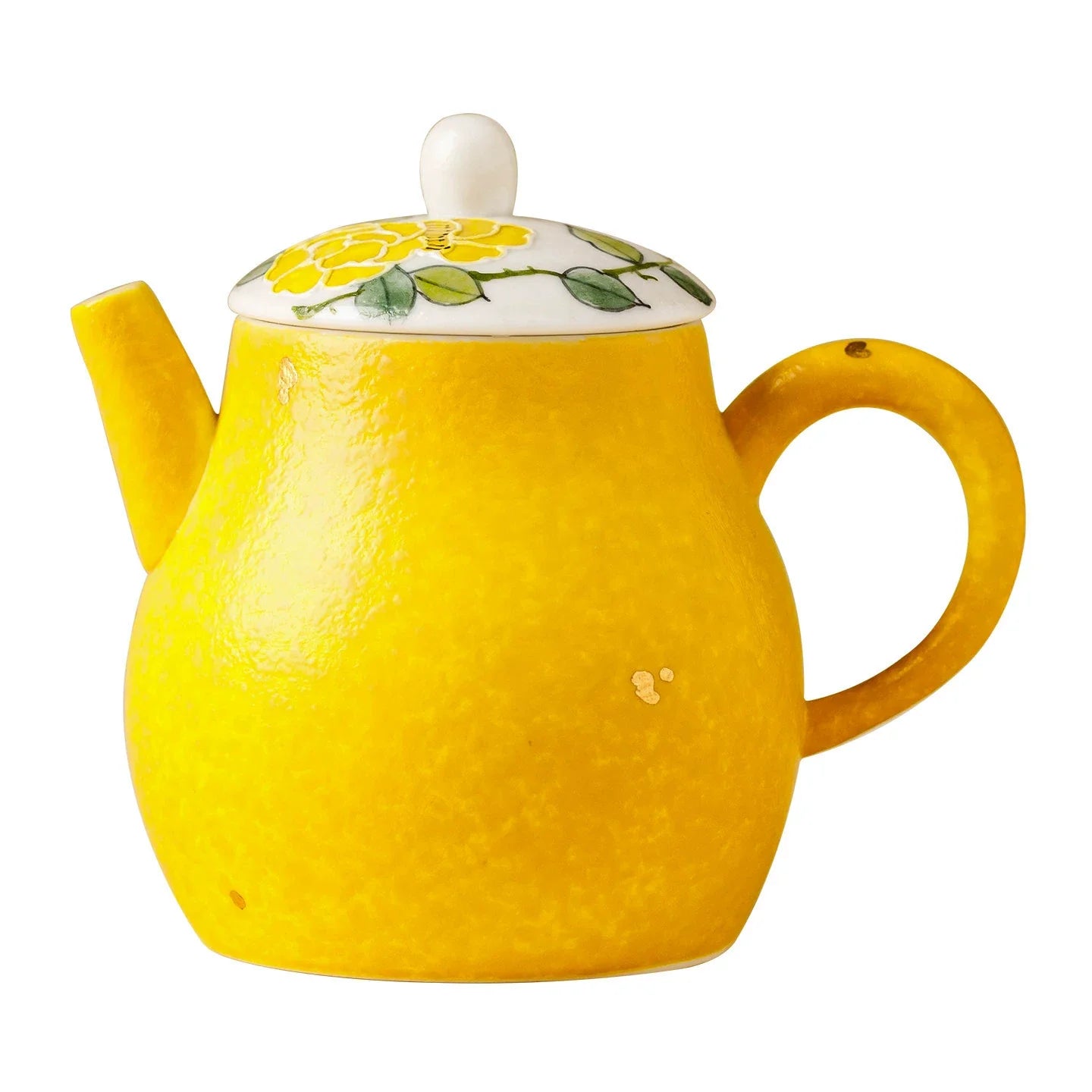 Imperial Blossom Hand-Painted Porcelain Teapot – Heritage Series-4