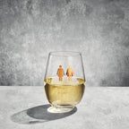 It Was Never a Dress, It Was Always a Cape Wine Glass-1