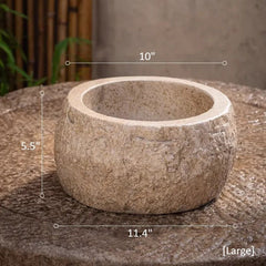 Mesa Cement Pot Planter (Shipping fees may apply)