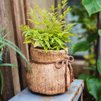 Ribbon Bag Style Concrete Garden Pot (Shipping fees may apply)-2