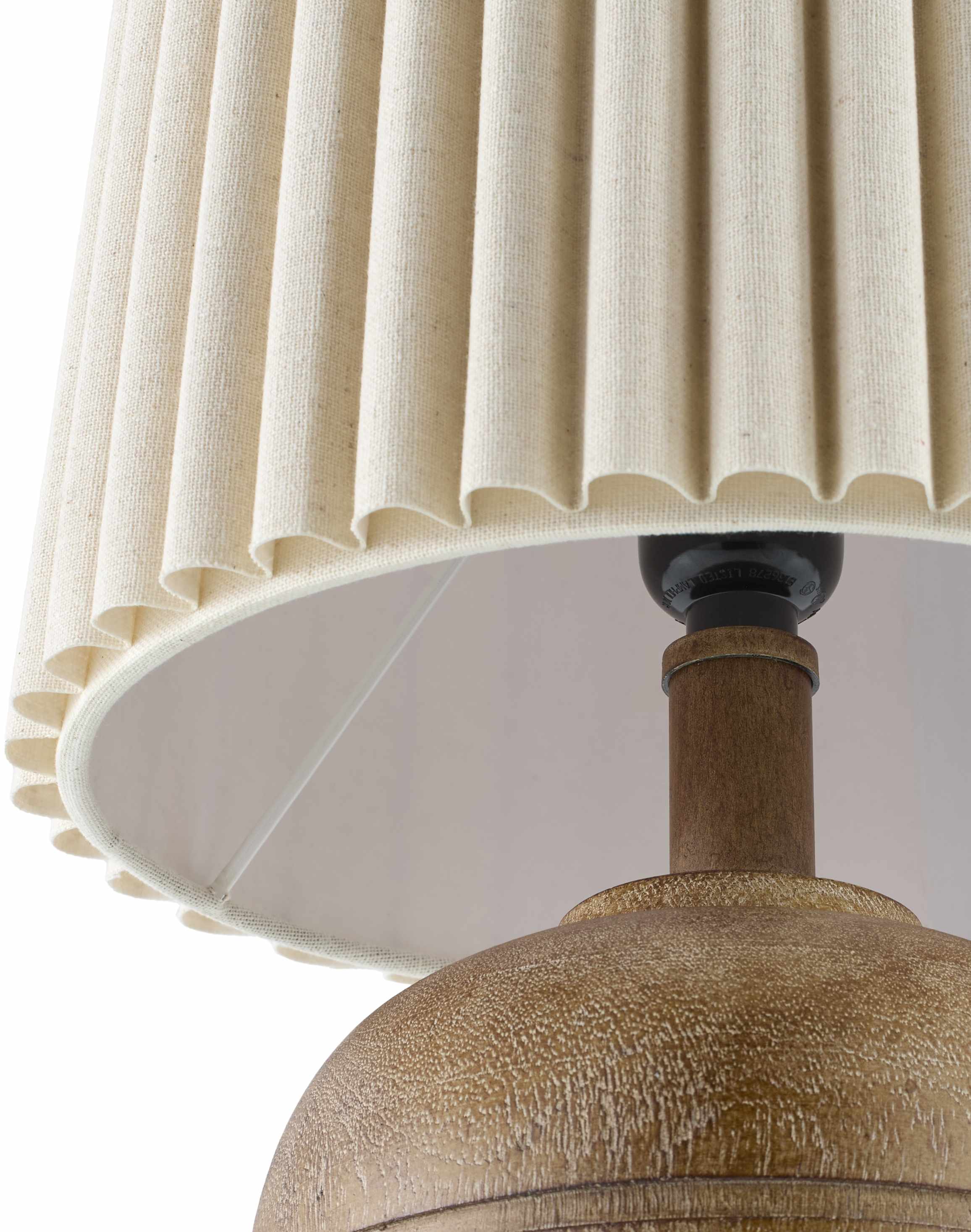 Jaltomate Wheat Ribbed Table Lamp-1