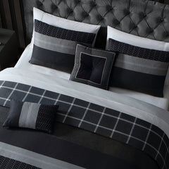 Bebejan Kyle Black 5 Piece Reversible Comforter Set